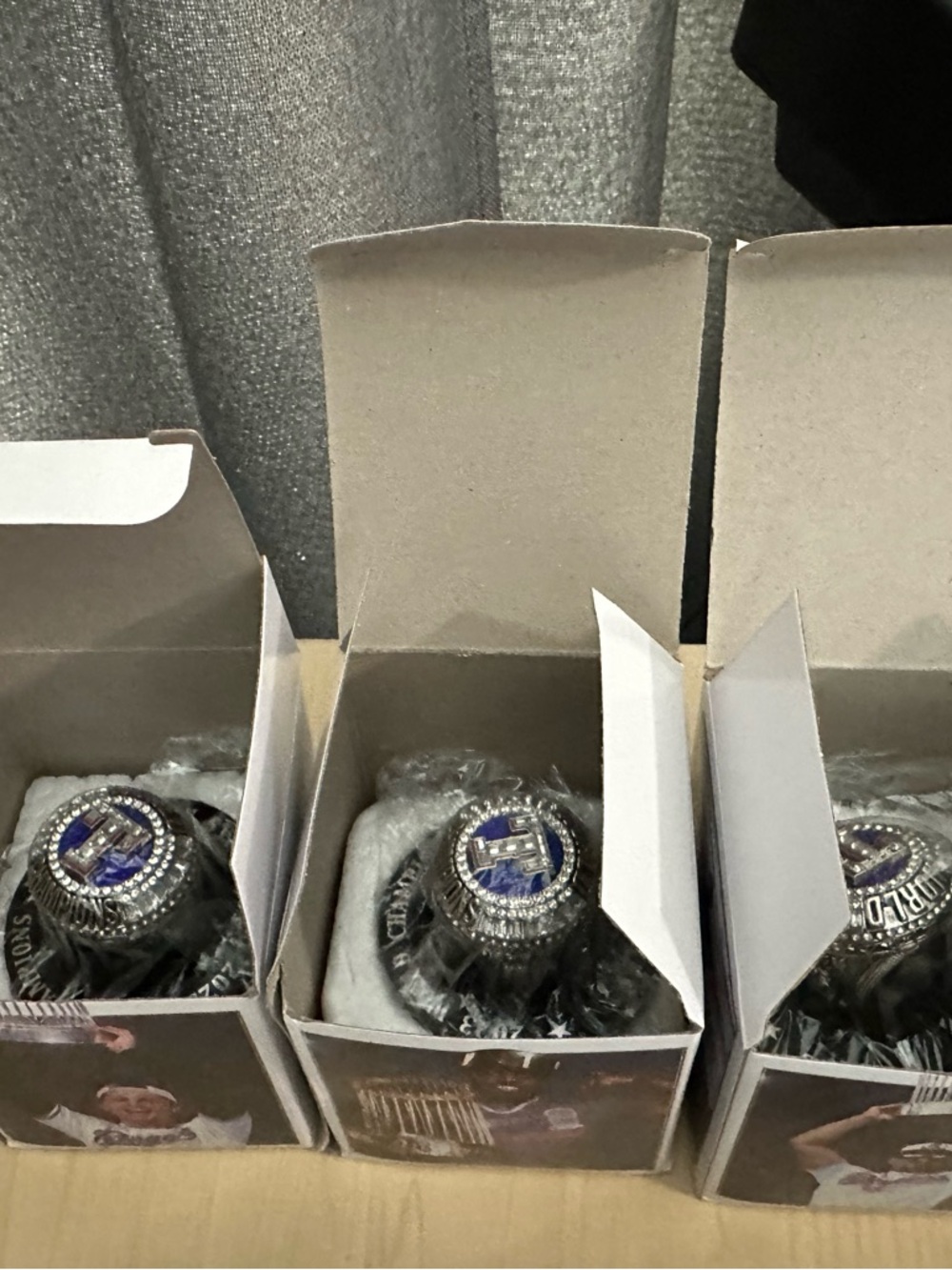 TX Ranger World Champion Ring Set of 3